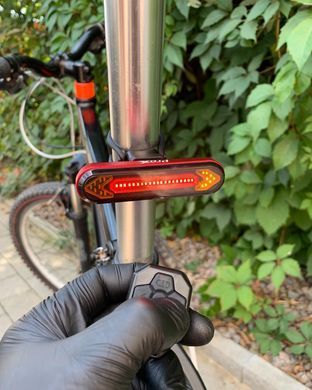 Фара задняя ProX Sargas SMD LED 20 Lm USB с поворотами, чёрный