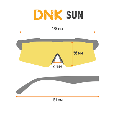 Окуляри DNK Sun I Photochromic, чорний