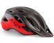 Шлем MET Crossover Black Red | Matt, XL