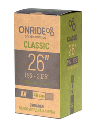 Камера ONRIDE Classic 26"x1.95-2.125" AV 48