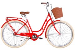 Велосипед 28" Dorozhnik RETRO 2022, 19", помаранчевий