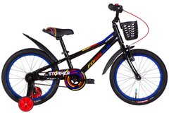 Дитячий велосипед 18" Formula STORMER 2024, чорний/червоний/жовтий