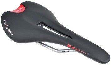 Сідло ProX VL-4378 Flow Atoms, чорний з червоним