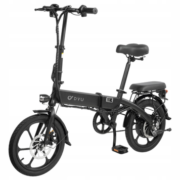Электровелосипед 16" DYU A1F 350Вт, 7.5А/год, 36В, чёрный