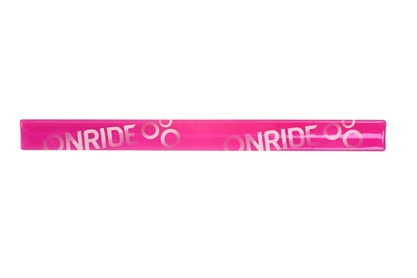 Світловідбиваюча смужка ONRIDE, рожевий