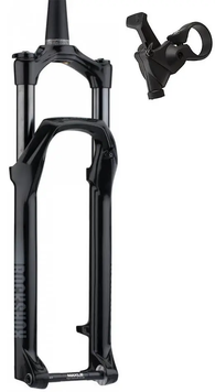 Вилка RockShox Judy Silver TK 27.5" Boost&trade; 15x110 100mm SoloAir, манетка, чорний