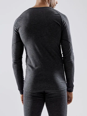 Термобелье мужское Craft Core Wool Merino Set Man, чёрный, XS
