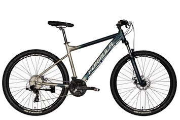 Велосипед 27.5" Formula F-1 AM DD 2024, 19", сине-серый