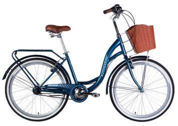 Велосипед ST 26" Dorozhnik AQUAMARINE PH рама-17" темно-синий 2025