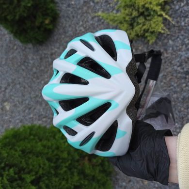 Велосипедний шолом ProX Thumb, бірюзовий, М (55-58 см)