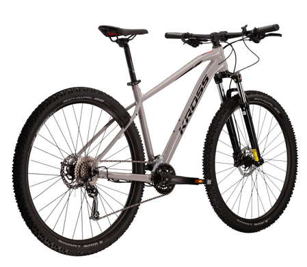 Велосипед 29" KROSS Level 3.0 (2021), 22", сіро-чорний