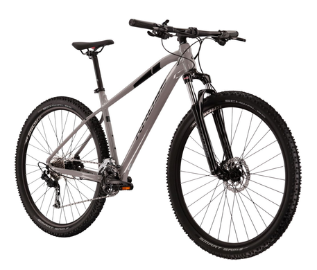 Велосипед 29" KROSS Level 3.0 (2021), 22", сіро-чорний