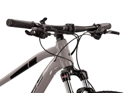 Велосипед 29" KROSS Level 3.0 (2021), 22", сіро-чорний