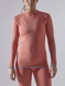 Лонгслив женский Craft ADV Warm Fuseknit intensity LS Woman, оранжевый, XS