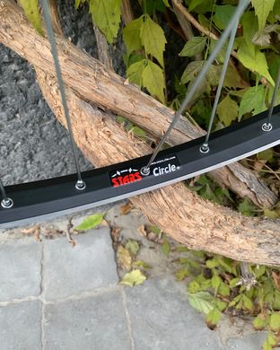 Колесо переднє Stars Circle 27,5‘‘ 36H V-brake/Disc, чорний