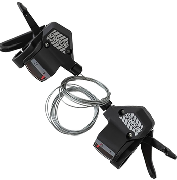 Манетки SunRun SL-KD-30-8R 3х8 скоростей, чёрный