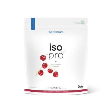 Протеїн Nutriversum ISO PRO (йогурт з кислею вишнею) 1000 г