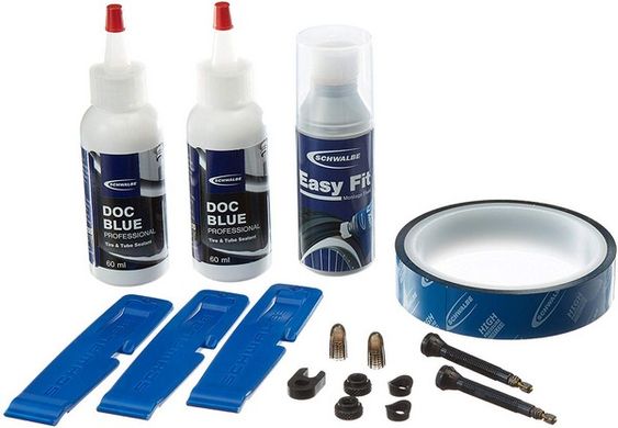 Набір Schwalbe TUBELESS EASY KIT 21, для установки безкамерних шин