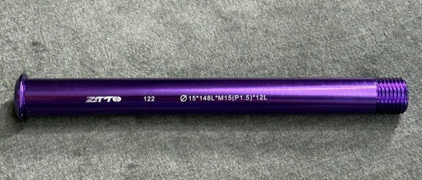 Вісь ZTTO 15 (15*148L*M15(P1.5)*12L)