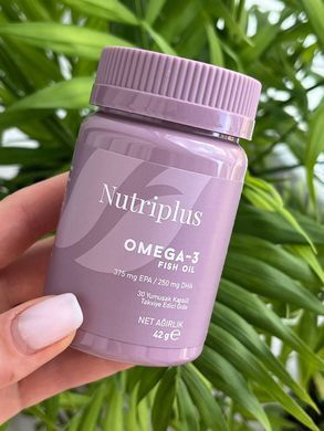 Диетическая добавка ОМЕГА-3 Nutriplus, 30 шт (42 г)
