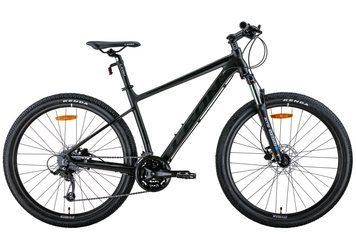 Велосипед 27.5" Leon XC-80 AM Hydraulic lock out HDD 2022, 20", сірий із чорним