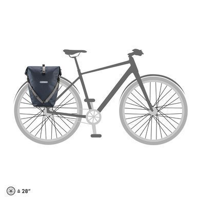 Сумка велосипедна Ortlieb Back-Roller Urban, 20л, темно-синій