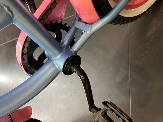 Велосипед Cruiser 16", блакитний/рожевий