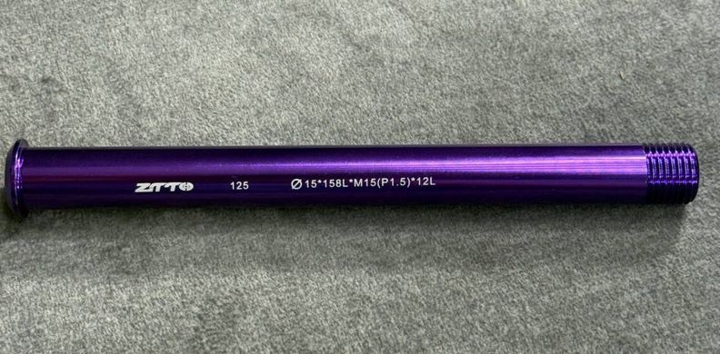 Вісь ZTTO 15 (15*158L*M15(P1.5)*12L)