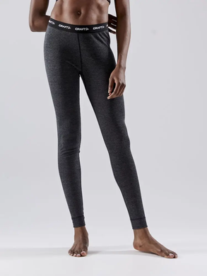 Термобілизна жіноча Craft Core Wool Merino Set Woman, чорний, XS