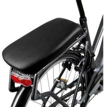 Сидение на багажник Backrest Eco без спинки, чёрный