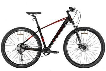 Велосипед 29" Leon TN-60 AM Hydraulic lock out HDD 2022, 21", чорний з червоним