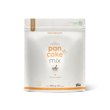 Суміш для млинців Nutriversum PANCAKE MIX VEGAN (ваніль) 500 г