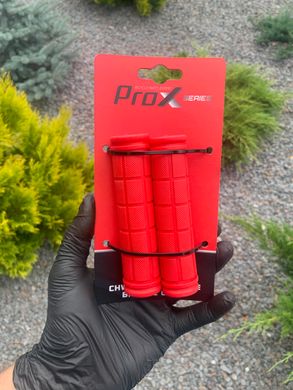 Велосипедні ручки ProX GP-55B 120мм, червоний