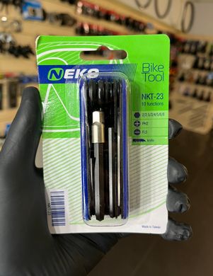Мультитул NEKO NKT-23 9 функцій + ніж, cиній