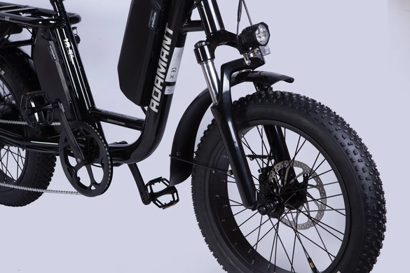 Электровелосипед 20" Dorozhnik ADAMANT 48B 17.5+12.5А*г 1000Вт (2026), 18,5", чёрный