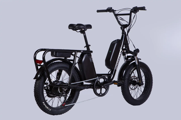 Электровелосипед 20" Dorozhnik ADAMANT 48B 17.5+12.5А*г 1000Вт (2026), 18,5", чёрный