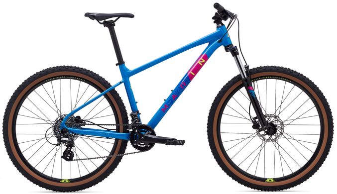 Велосипед 27,5" Marin BOBCAT TRAIL 3 рама - S 2024 Gloss Bright Blue/Dark Blue/Yellow/Magenta