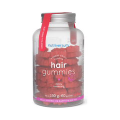 Вітамінні жуйки для волосся Nutriversum HAIR GUMMIES (лісові фрукти) 60 жувальних гумок