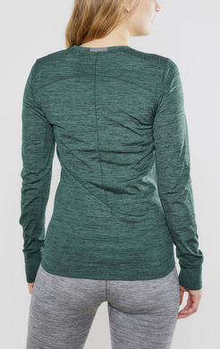 Лонгслів жіночий Craft Fuseknit Comfort RN LS Woman, зелений, S