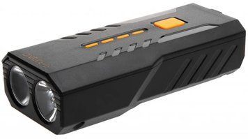 Велосипедная фара ONRIDE Spark 300 lm, 2400 mAh, Type-C, Power Bank