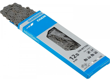 Ланцюг Shimano CN-M7100 SLX, 126 лінків, SIL-TEC 12s, +QUICK-LINK, сріблястий