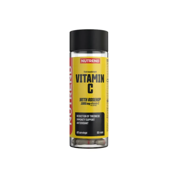 Вітаміни Nutrend Vitamin C with rose hips, 60 капсул