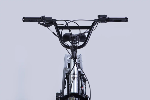 Электровелосипед 20" Dorozhnik ADAMANT 48B 17.5+12.5А*г 1000Вт (2026), 18,5", серебристый