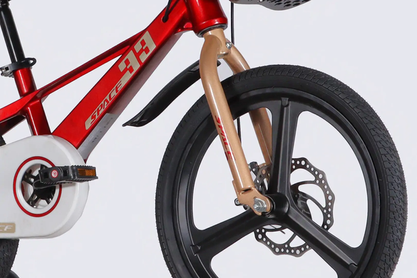 Велосипед 18" SPACE KID ORION (2026), красный с серым