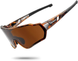 Велосипедні окуляри RockBros SP203, коричневий