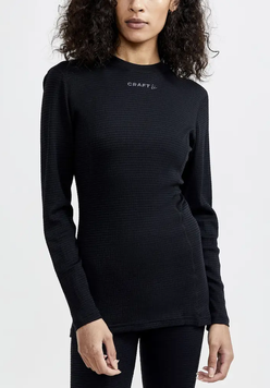 Термокофта жіноча Craft PRO Wool Extreme X LS Woman, чорний, L