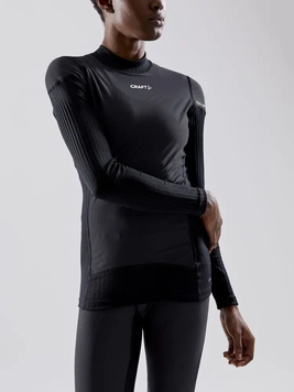 Лонгслів жіночий Craft Active Extreme X Wind LS Woman, чорний, L