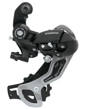 Задний переключатель Shimano RD-TX35 Tourney под болт, чёрный