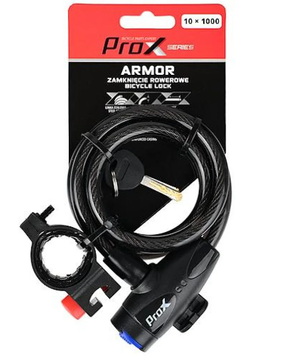 Замок ProX Armor 582 под ключ 10 х 1000мм, чёрный