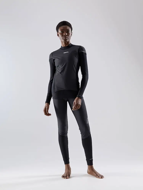 Лонгслив женский Craft Active Extreme X Wind LS Woman, чёрный, S
